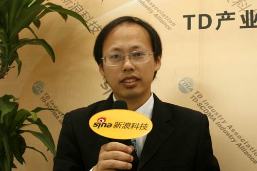 王海接受新浪科技专访