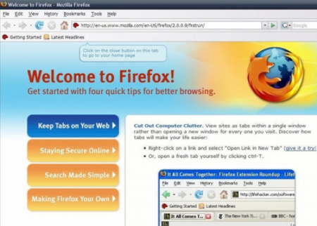 图：Mozilla推出火狐3.5