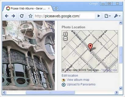 谷歌整合Panoramio和Picasa图片服务(图)