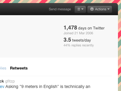 图为Twitter新版界面截图