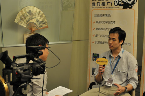 科技时代_麻球网Jameson：将在国内开发更多中文游戏