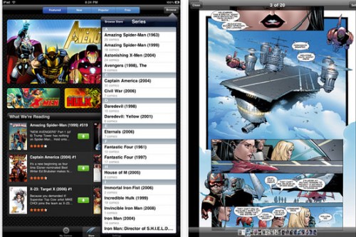 Marvel免费漫画应用得到了试用者的好评。