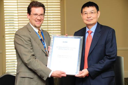 招行95555荣膺&ldquo;2010年全球最佳呼叫中心大奖&rdquo;(图)