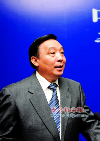 国务院新闻办主任王晨。南都记者 孙涛 摄 国务院新闻办主任王晨。南都记者 孙涛 摄