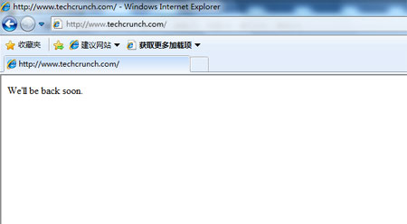 Techcrunch目前首页