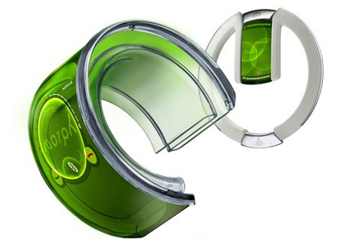 诺基亚两年前推出的&ldquo;Morph&rdquo;可弯折概念手机