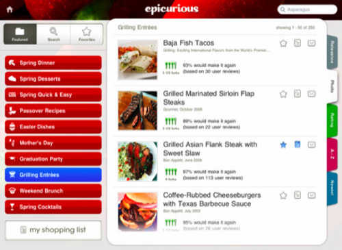 Epicurious Epicurious