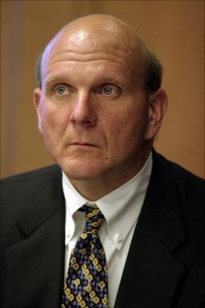 微软CEO史蒂夫&middot;鲍尔默(Steve Ballmer)