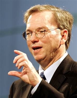 谷歌CEO埃里克&middot;施密特(Eric Schmidt)