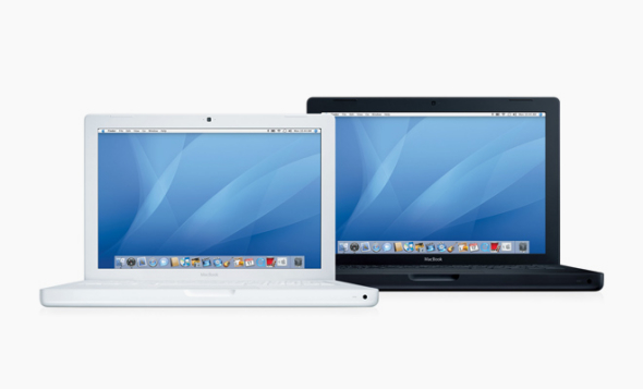 图为MacBook笔记本电脑