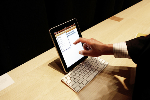 图为iPad平板电脑