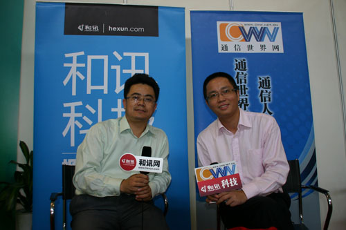 通信世界网：各位网友，下午好！今天我们非常高兴的邀请到了深圳东进技术有限公司总裁贺建楠贺总，就东进这两年整个市场和技术方面的发展做一个访谈，贺总您好！