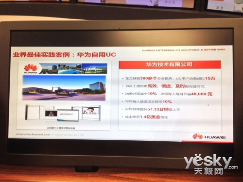 让企业办公更有效率 解读华为统一通信产品