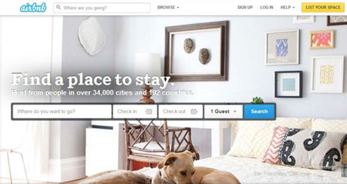 分享经济的旅游明星Airbnb