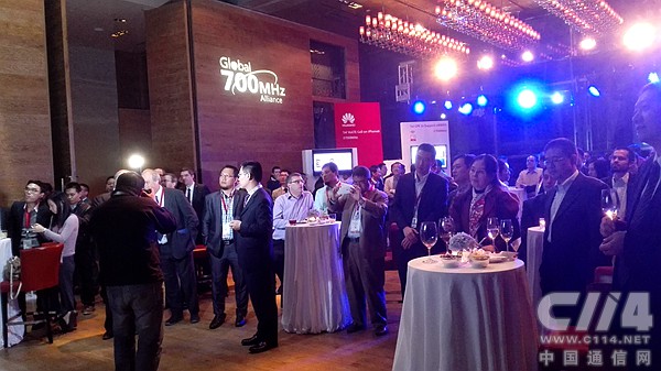 &ldquo;全球700MHz之夜&rdquo;吸引了近百位产业界高层人士