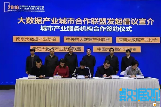 中国大数据产业城市联盟成立